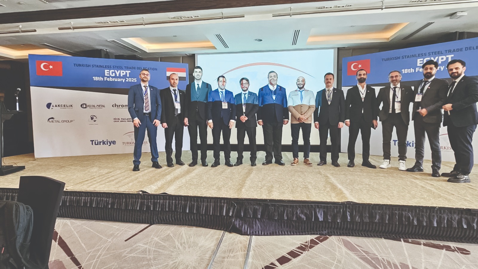 Türk paslanmaz çelik sektörüne Mısır’da yoğun ilgi. Paslanmaz çelikçiler Mısır’dan umutlu döndü